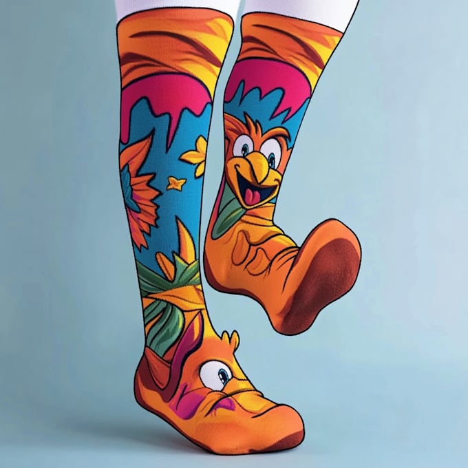 design custom sneakers socks for your brands