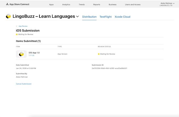 publish your android or ios app on the app store or play store
