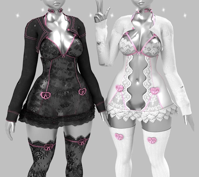 do custom vrchat 3d assets, props, and quest ready optimized models
