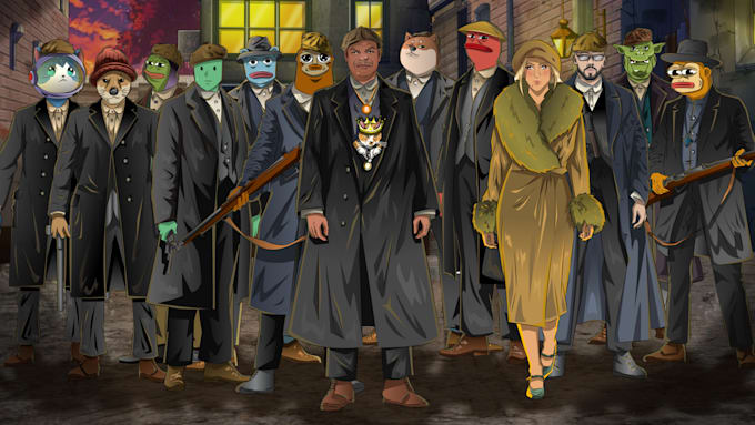 design divine illustration in anime, cartoon and comic style