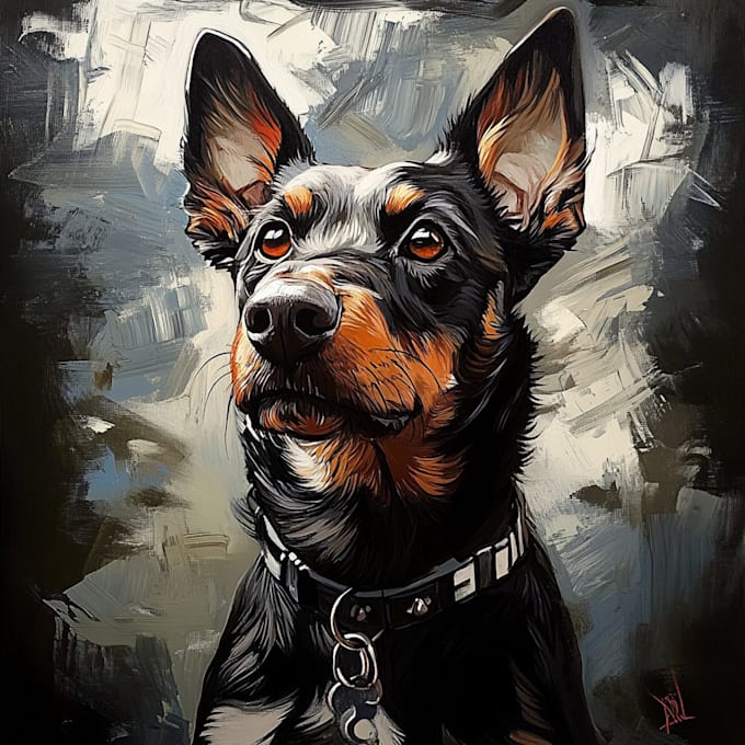create realistic cartoon pet portraits
