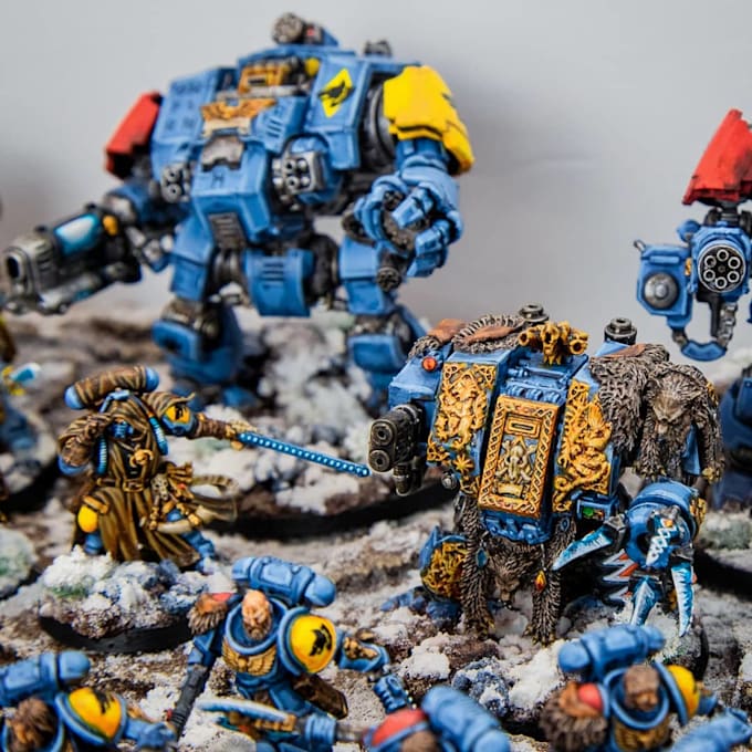 paint your warhammer and other miniatures