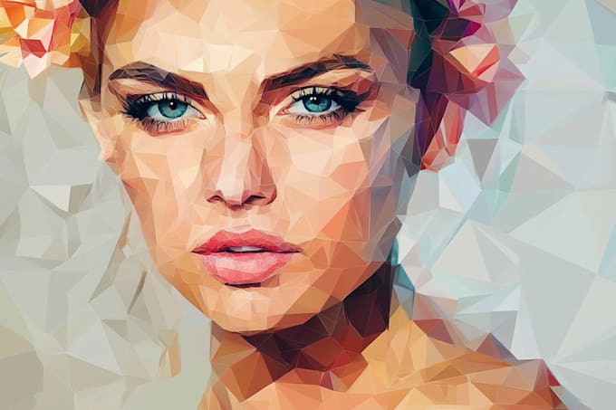 create a low poly illustration for you