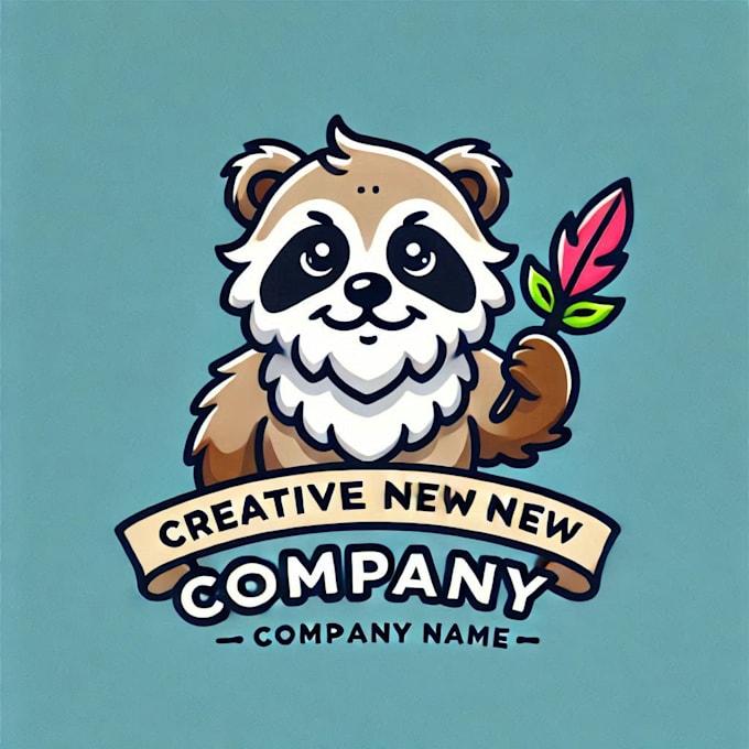 do make creative animal mascot logo with 1 day delivery