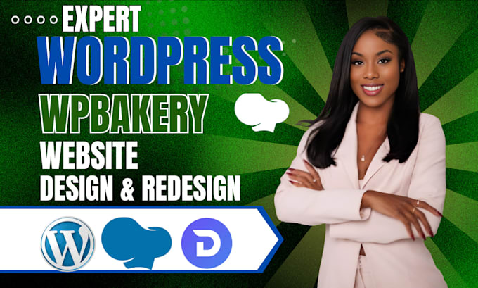 wpbakery wordpress website design divi wordpress website, customize wpbakery