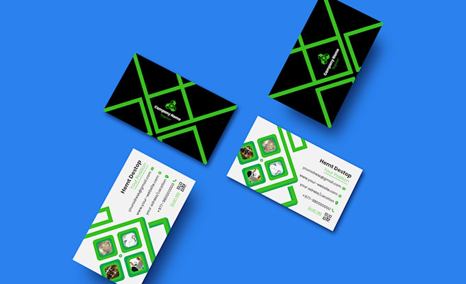 design clean modern minimalist business cards