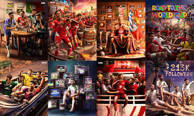 make amazing posters, thumbnail designs for you