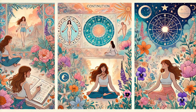design your map for self discovery and accompany you with bach flower therapy