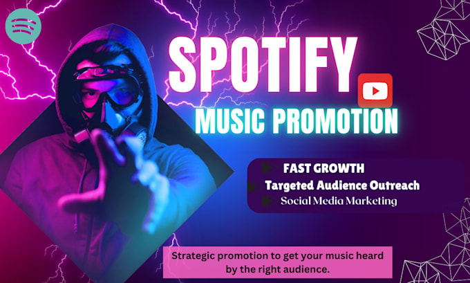 do spotify music promotion, viral organic spotify promotion, spoptify growth