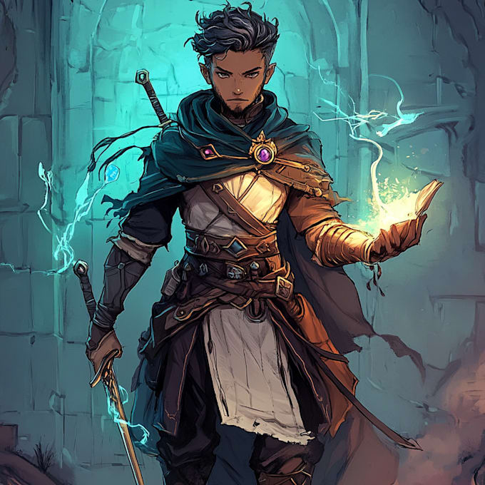 do scary horror creature and fantasy character concept art
