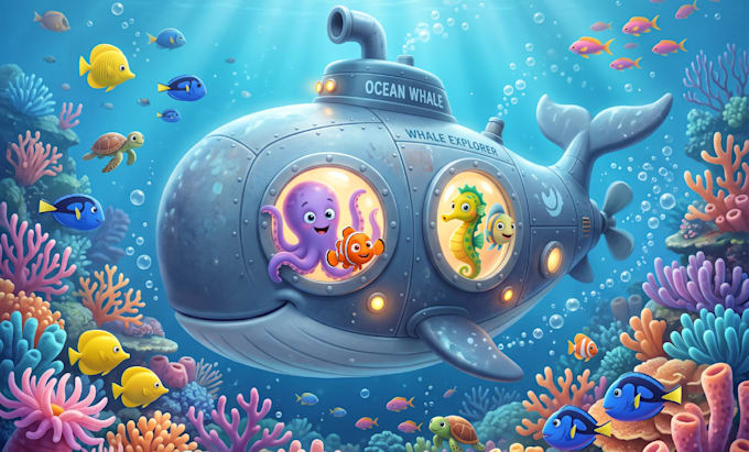 design children book illustrations and cover illustration