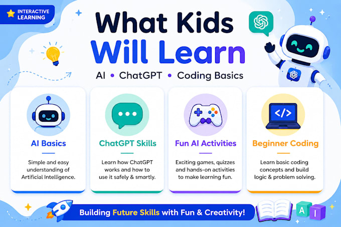 teach kids ai basics and chatgpt for beginners