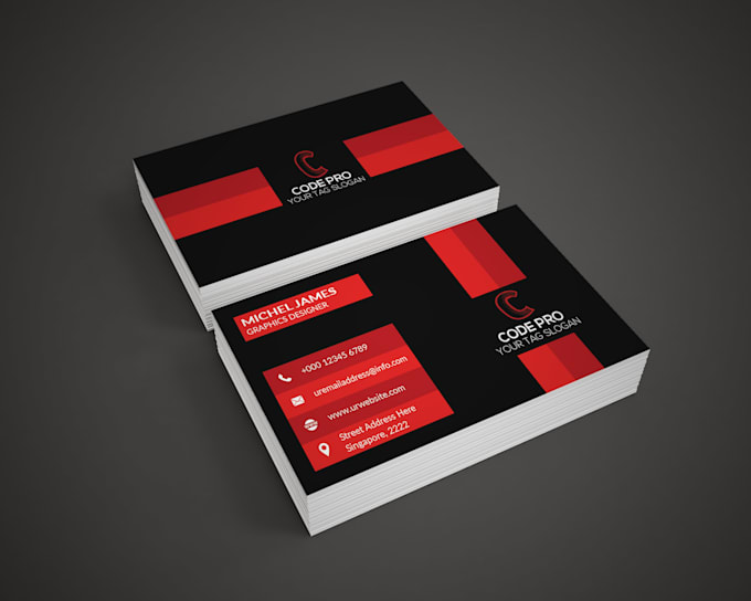 do modern business card