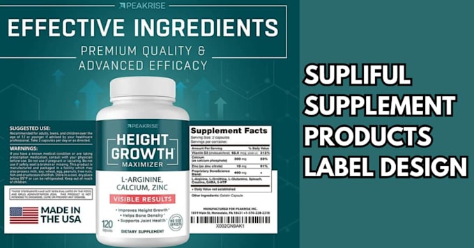 supliful product label design supliful label design product upload shopify store