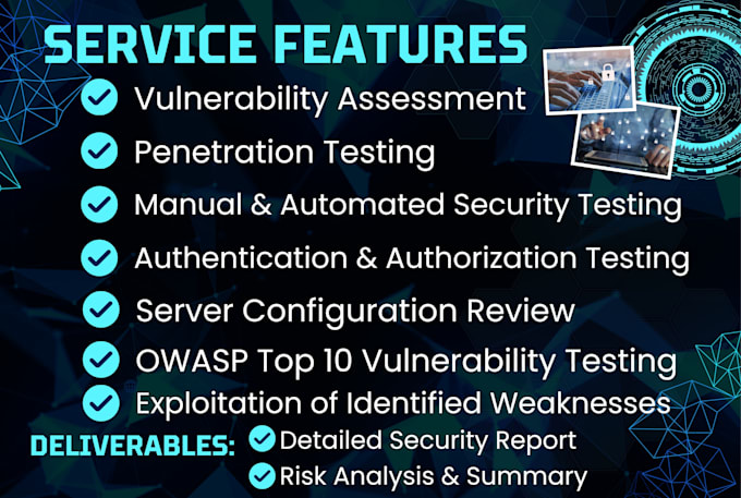 do a security testing of your website and provide a penetration testing report