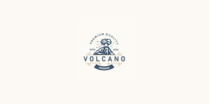 design a captivating volcano logo for your brand