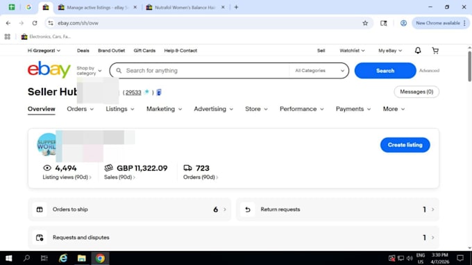 be your walmart and ebay 2 step dropshipping VA and wfs