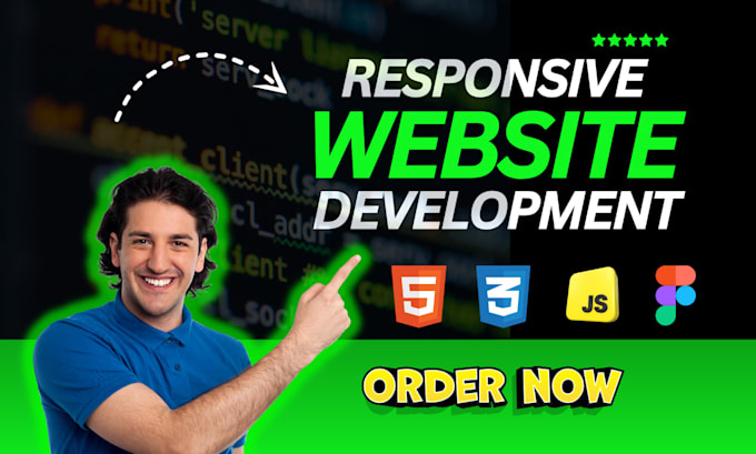be HTML CSS static website maker or HTML landing page designer