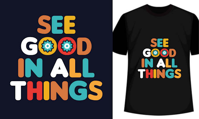 design eye catching simple wave t shirt