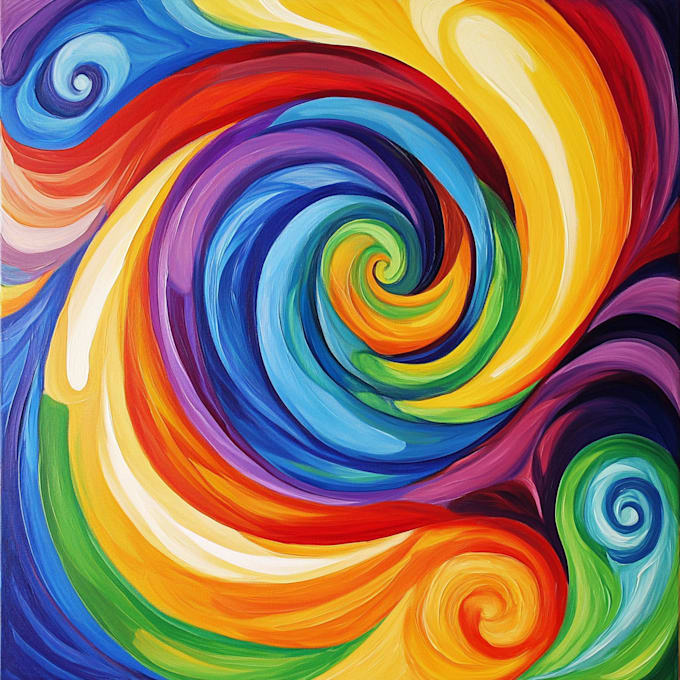 draw colorful abstract art awesome