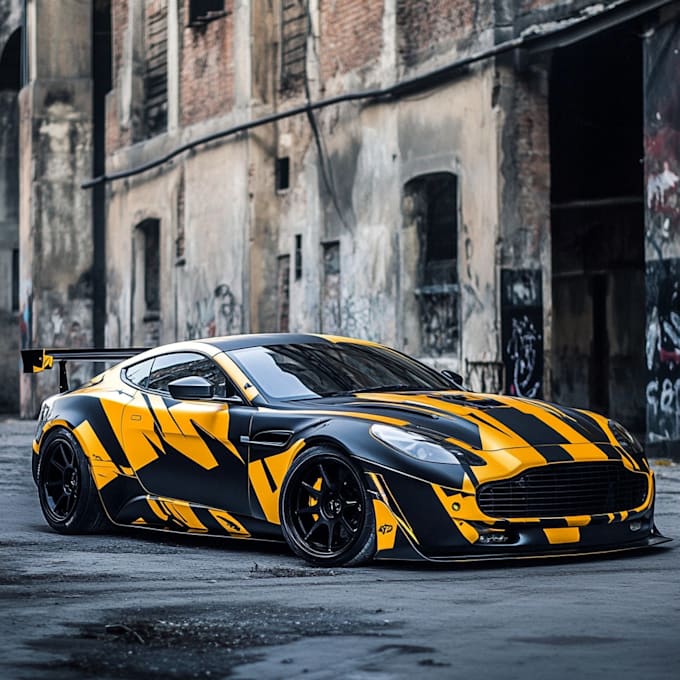 awesome car wrap design and vehicle wrap design