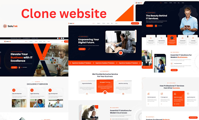 build custom wordpress website or redesign business website using elementor