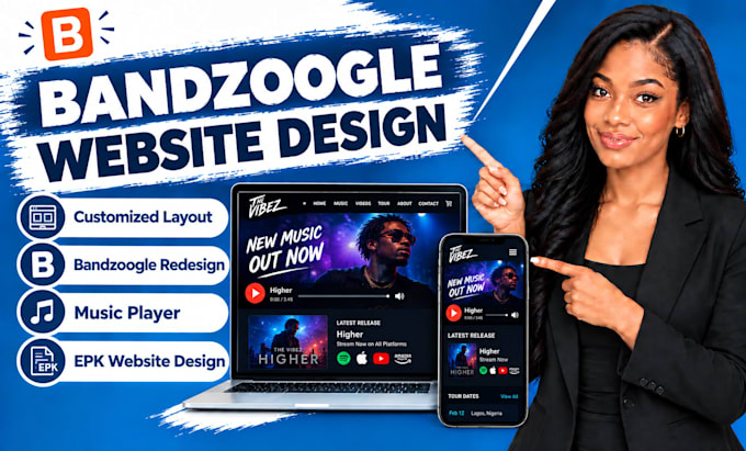 bandzoogle website design bandzoogle redesign bandzoogle stores ecommerce store