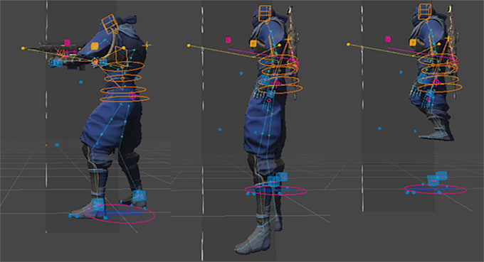 Create 3d game character, 3d model , rig and animate for video games ...