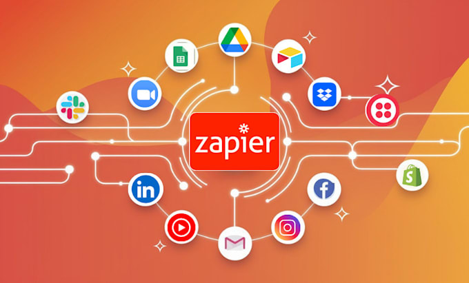 setup or fix zapier zap integration automation