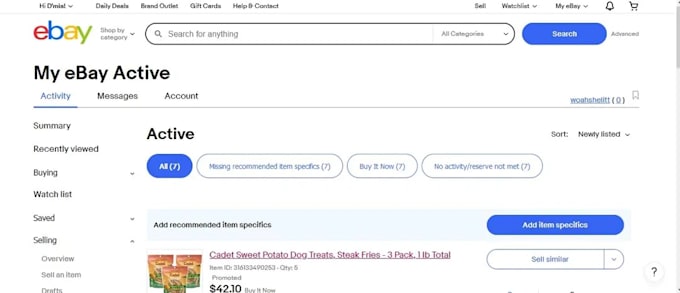 do listing in shopify and ebay