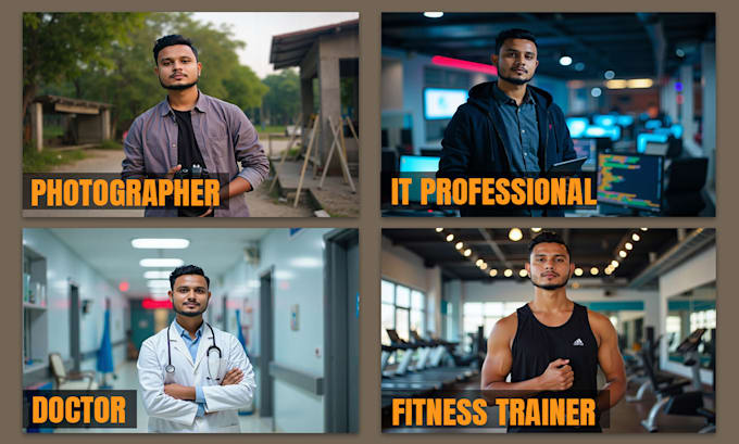do ai enhanced profession specific profile photos