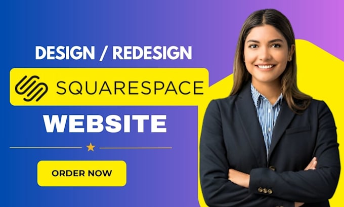 develop squarespace website, design or redesign squarespace website