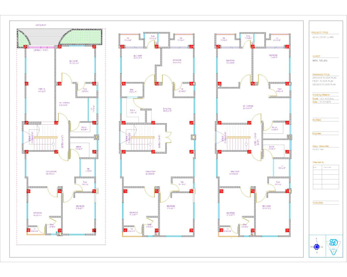 create pdf to autocad 2d floor plan for in 1 day