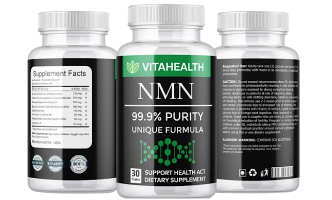 generate a nutrition facts label