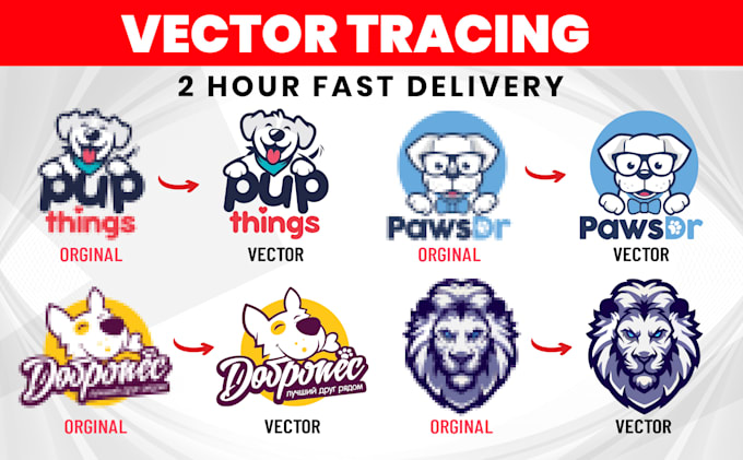 do vector tracing,recreate logo raster to vector in adobe illustrator
