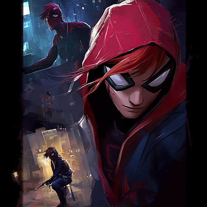 draw anime fan art and illustrations