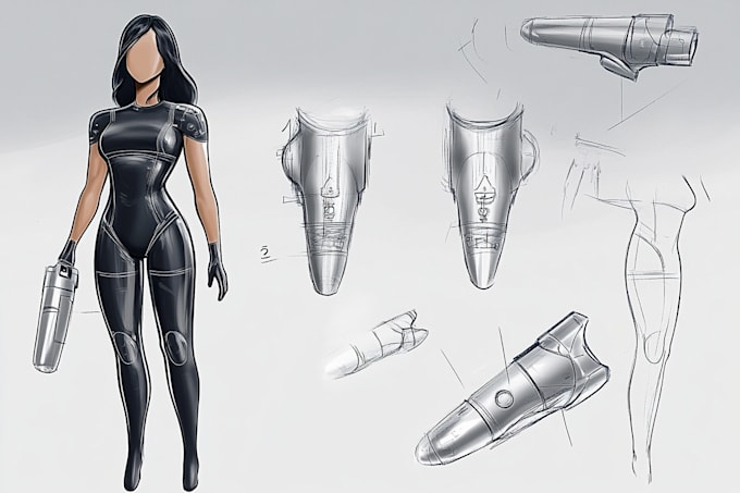 make industrial design sketch