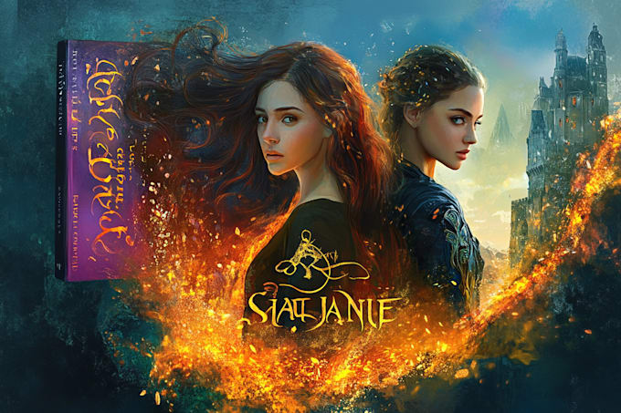 design fantasy, romance and sci fi book covers