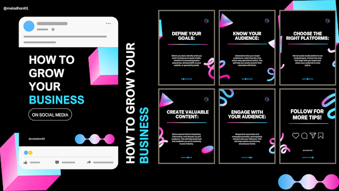 create custom, professional social media templates