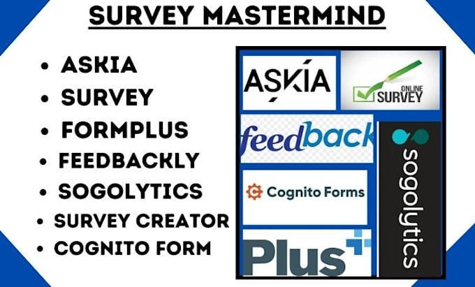 setup survey askia sogolytics feedbackly formplus cognito forms survey creator