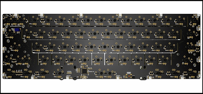 design a custom mechanical keyboard pcb