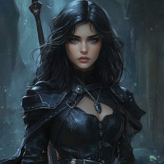 draw design an your dnd character and oc