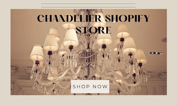 design chandelier shopify store interior lighting website lamp shopify store
