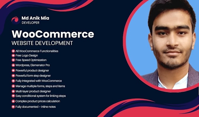 design wordpress woocommerce website online store, customize and redesign