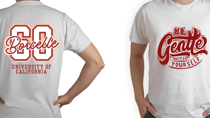 design custom typography t shirt design for streetwear brand