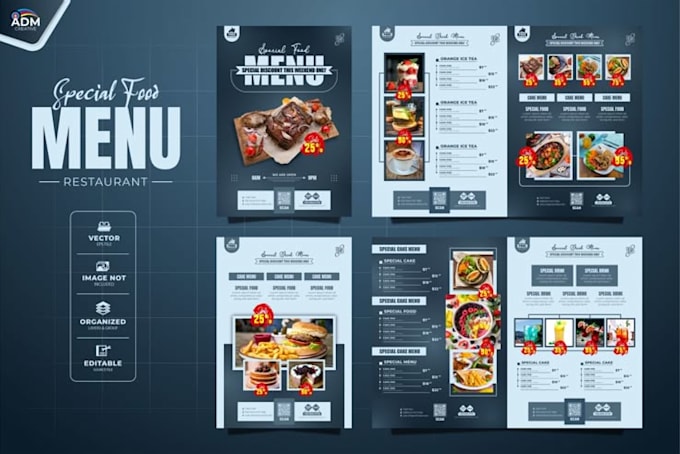 do modern and attractive leaflet, flayer, brochure trifold ,book design,