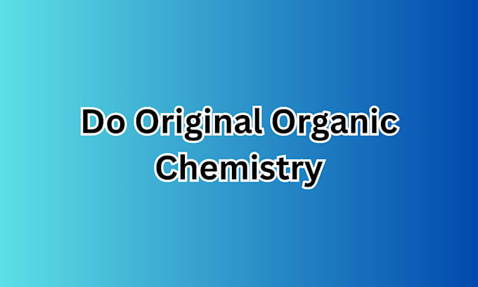 do original organic chemistry tutoring
