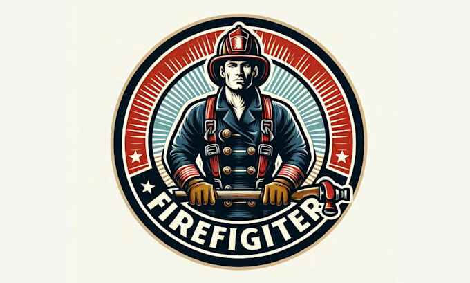 do awesome firefighter logo