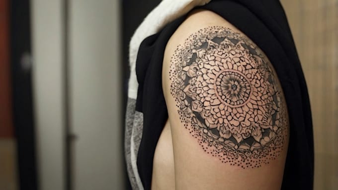 make a great dot work tattoo for you
