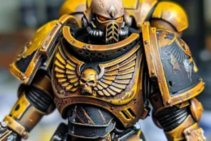 draw your favorite warhammer 40k character